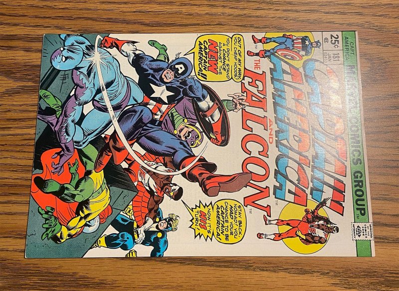 Captain America #181 (CGC 9.2 NM /Crack-Out) 2nd Nomad, Gil Kane Cover (1975)