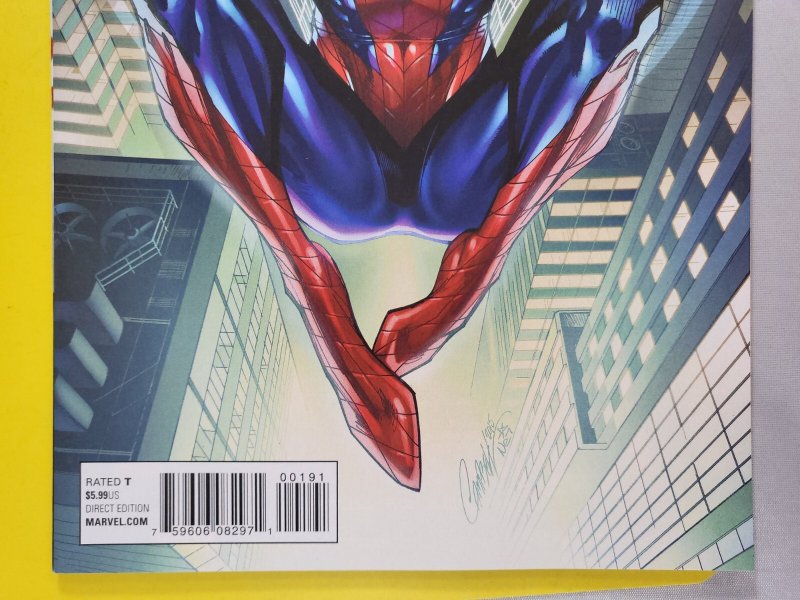 Amazing Spider-Man #1 J. Scott Campbell 1:50 Variant 2015 Marvel MK IV Armor