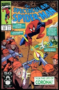 Spectacular Spider-Man 177 NM+ 9.6 2nd Corona 3576 Marvel 1991