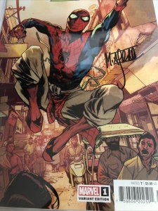 Spider-Man : India (2023) # 1 (CGC 9.8 SS) Signed Mahmud Asrar * Census = 1 *War