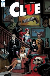 Clue #1C VF/NM ; IDW | RI Variant Based on Board Game
