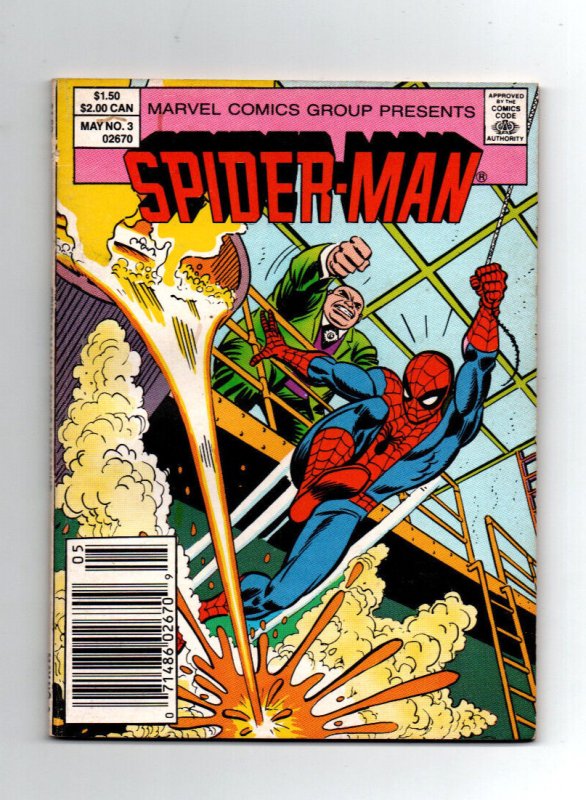 Spider-man Comics Magazine #3 - Kinpin- Digest Size - 1987 - VF/NM