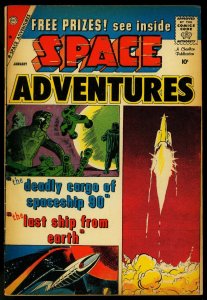 Space Adventures #32  1957 - Charlton  -FN- - Comic Book