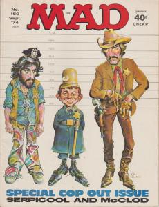 MAD MAGAZINE #169 - HUMOR COMIC MAGAZINE