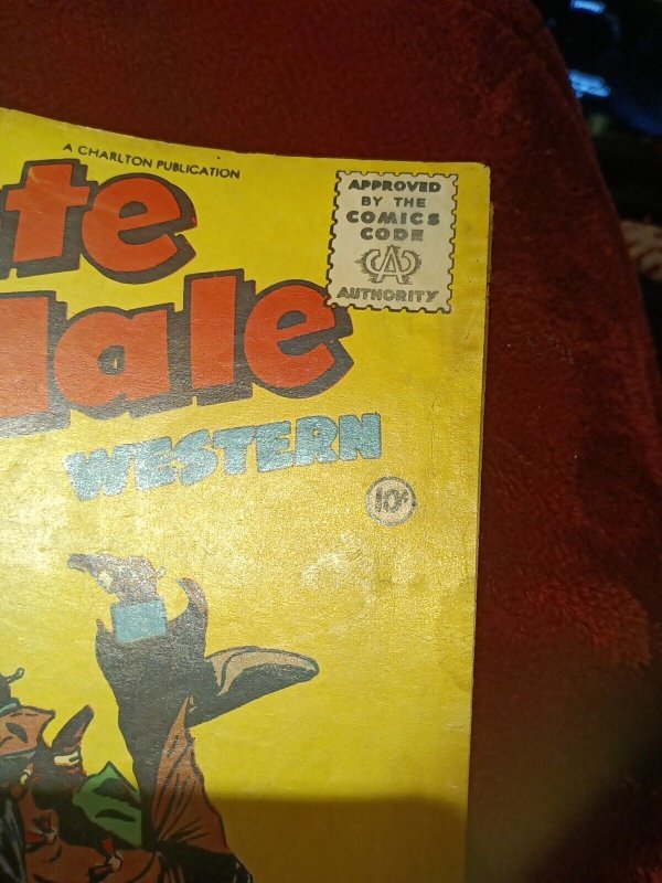 Monte Hale Western 87 Charlton Comic 1955 Golden Age Stan Campbell Wolverton Art