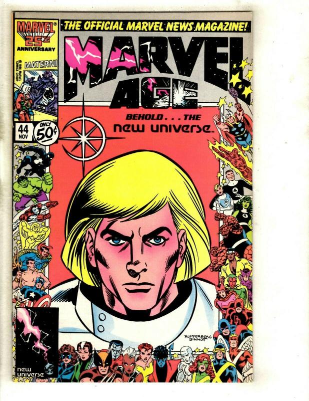 10 Marvel Age Marvel Comics # 40 41 42 44 45 46 47 48 49 50 Stan Lee NP10
