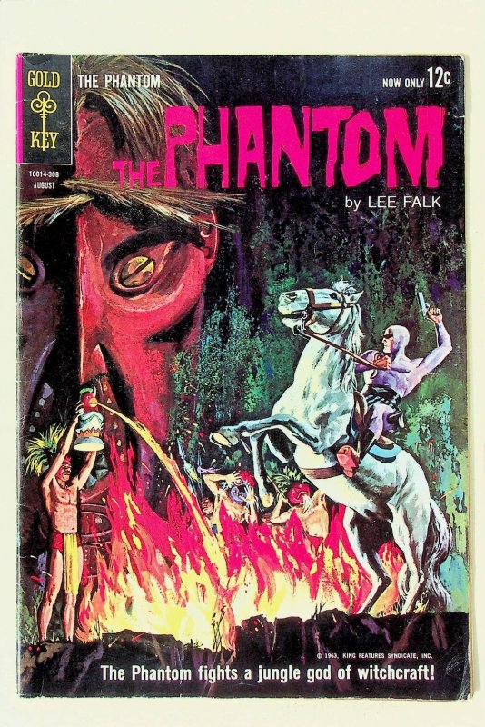 The Phantom #10014-308 Gold Key Lee Falk Silver Age 1963