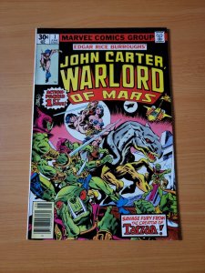 John Carter Warlord of Mars #1 ~ NEAR MINT NM ~ 1977 Marvel Comics