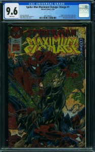 Spider-Man: Maximum Clonage Omega #1 (1995) CGC 9.6 NM+