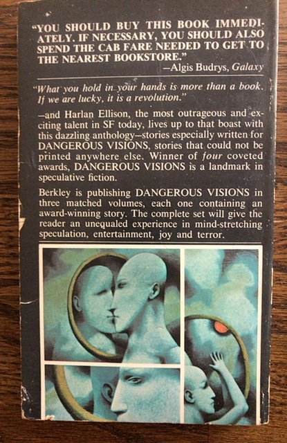 Dangerous visions#1,foreward by Asimov/Ellison PB 220p 1967