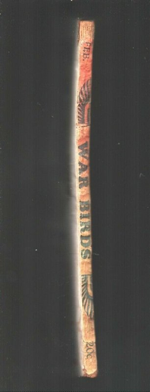 War Birds 2/1932-Frank Rozen cover-  Lester Dent early pulp storyHell's Seve...