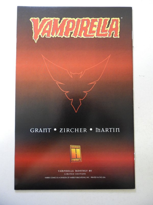 Vampirella Monthly #0 Limited Edition VF/NM Condition