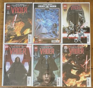 Star Wars Legacy Of Vader #7,8,9,10,11,12 NM Lot 2025 Marvel