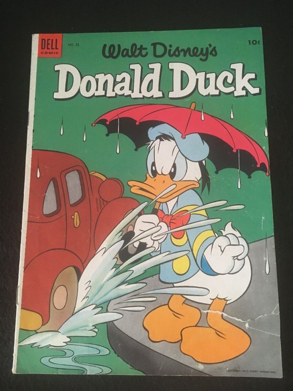 DONALD DUCK #33 G Condition 