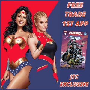 DEADPOOL/BATMAN #1 ? JOHN TYLER CHRISTOPHER NEGATIVE EXCLUSIVE WONDER WOMAN KEY