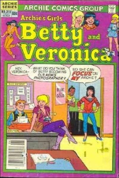 Archie's Girls: Betty and Veronica #318, NM- (Stock photo)