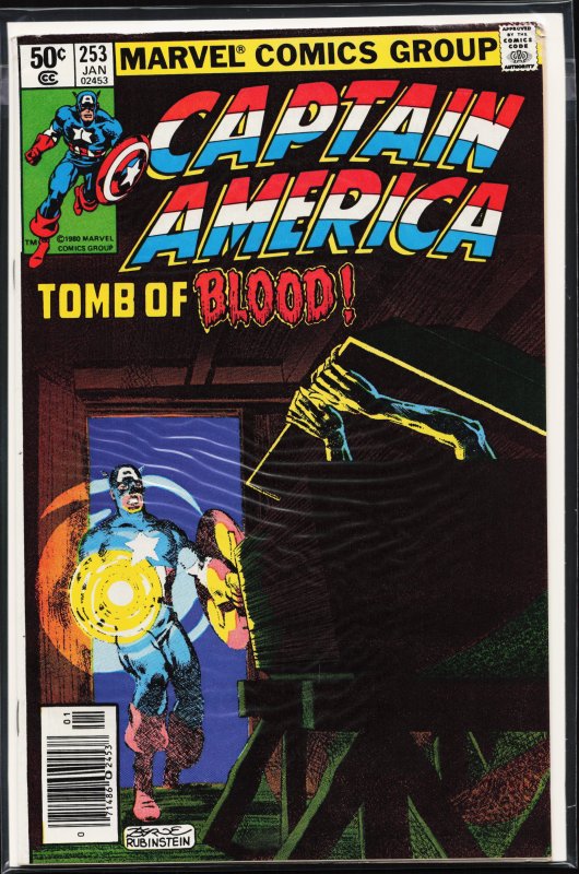 Captain America #253 (1981) Captain America [Key Issue]
