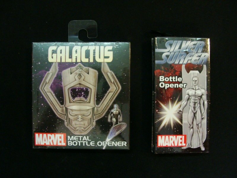 Galactus & Silver Surfer Bottle Openers Set of 2 Marvel Diamond Select Toys 