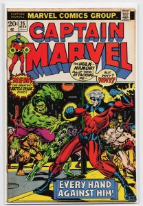Captain Marvel #25 (1973) Captain Marvel