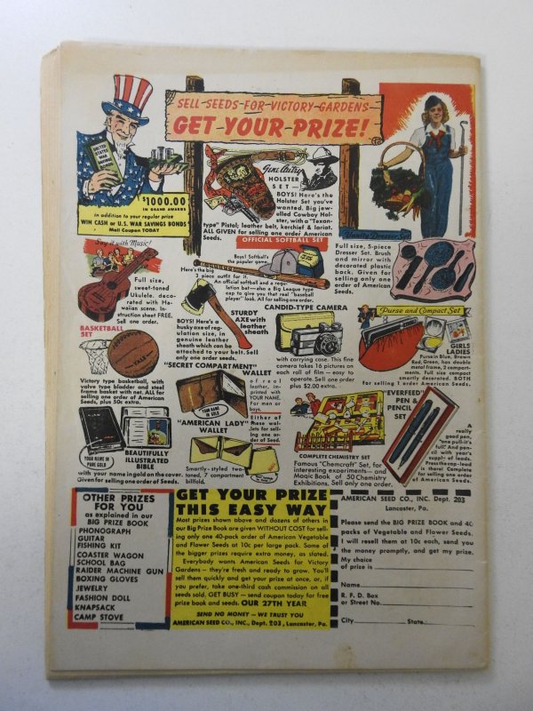 King Comics #107 (1945) VG+ Condition!