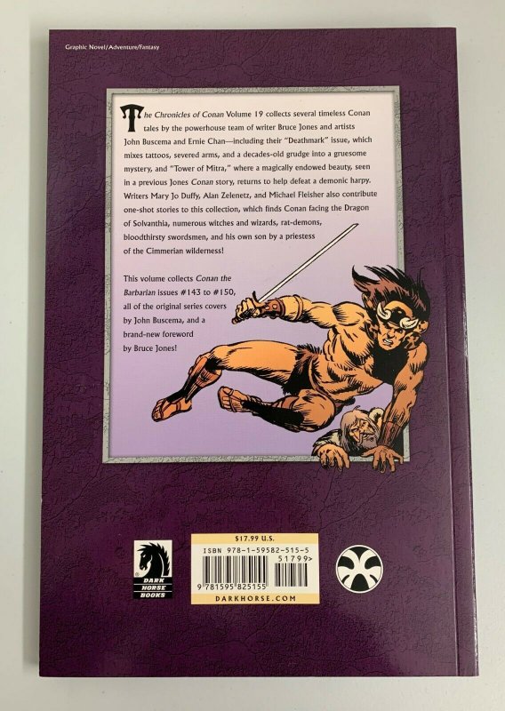 The Chronicles of Conan Vol. 19 Deathmark and Other Stories Paperback