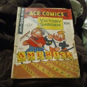 Ace #76 1943-McKay-Phantom-Prince Valiant-Hal Foster-Raymond-Blondie-WWII era