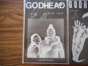 GODHEAD ANUBIS PRESS # 1 & 2 BOTH SIGNED BOTH 9.6 OR BETTER WOW!!!