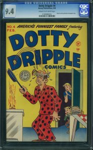 Dotty Dripple #4 (1947) CGC 9.4 NM