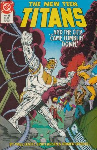 New Teen Titans, The (2nd Series) #33 VF ; DC | Marv Wolfman