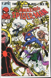 The Official Marvel Index to the Amazing Spider-Man #9 (1985) Spider-Man