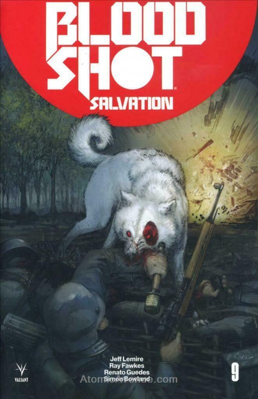 Bloodshot Salvation #9A VF/NM; Valiant | save on shipping - details inside