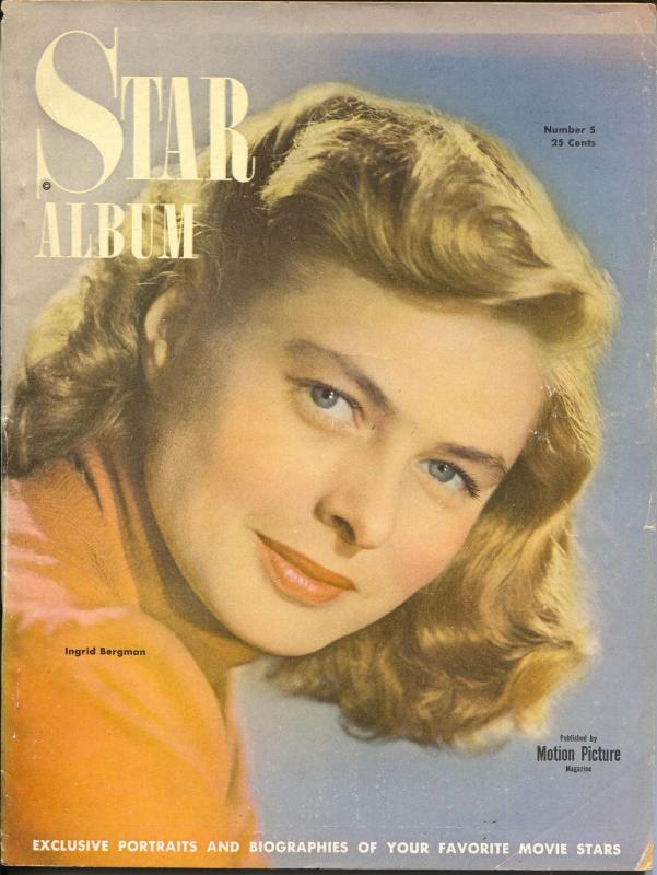 Star Album-Ingrid Bergman-Betty Grable-Gene Kelly-Nov-1949