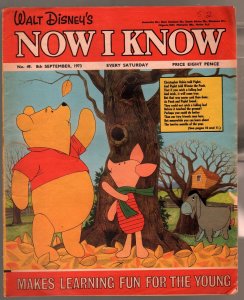 Walt Disney's Now I Know #49 1973-U.K.-Winnie The Pooh-G
