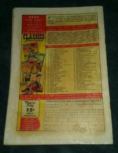 CLASSICS ILLUSTRATED 86 HRN 87! G/VG 3.0! 1st printing EDITION! UNDER TWO FLAGS!