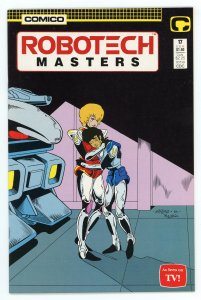 Robotech Masters #17 Mike Baron Comico NM-