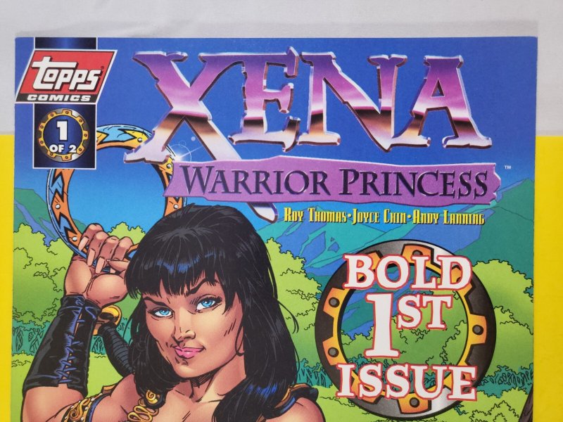 Xena Warrior Princess #1 J. Scott Campbell Variant 1997 Topps Comics
