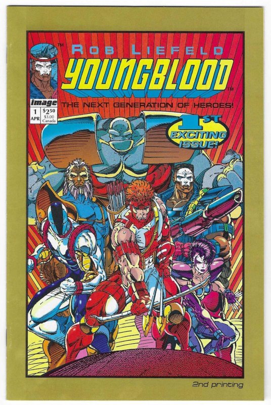 Youngblood #1 Cover B (1992)