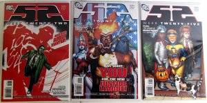 52 Weeks Lot 3 #22, 24, 25 2006 DC John Constantine Booster Gold Comics