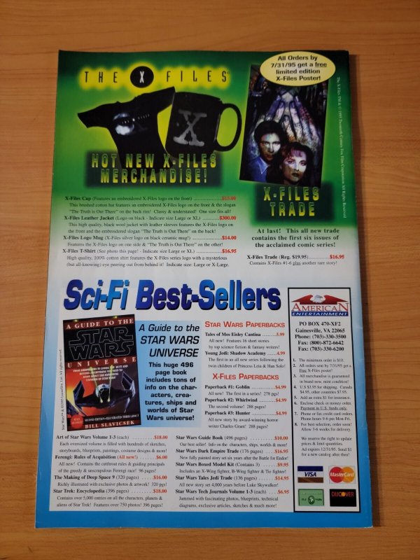 X-Files Special Edition #1 ~ VERY FINE - NEAR MINT NM ~ 1995 Topps Comics