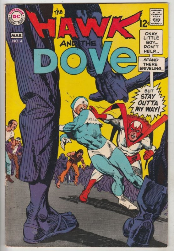 Hawk and the Dove, The #4 (Mar-69) VF/NM High-Grade Hawk and Dove