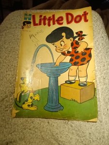 Little Dot 2 Harvey Comics 1953 2nd appearance Richie Rich! 1st Freckles Pee Wee