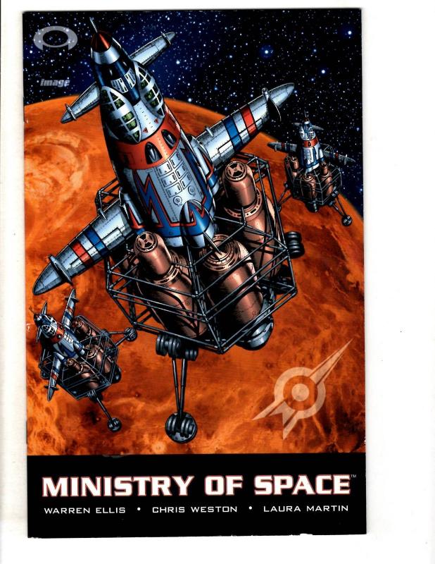 Lot Of 8 Comic Books Ministry Of Space # 1 2 3 + Kaptara # 1 2 3 4 5 JC12