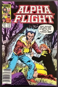 Alpha Flight #13 Newsstand Edition (1984)