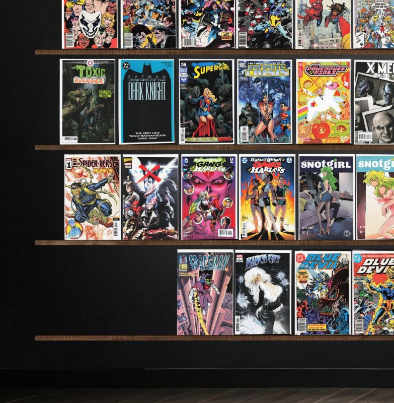 Huge Lot 150+ Comics with Blue Devil, Booster Gold, Blue Beetle & More!