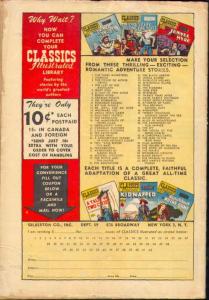 Classics Illustrated #63 (Sep-49) VG Affordable-Grade 