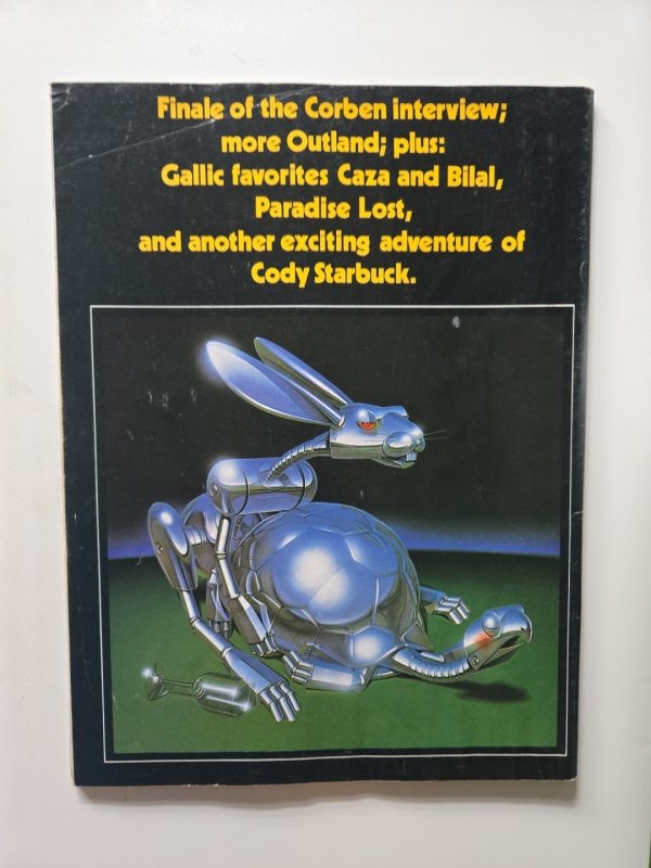 Heavy Metal Magazine August 1981 Issue Sci-Fi Fantasy Fiction