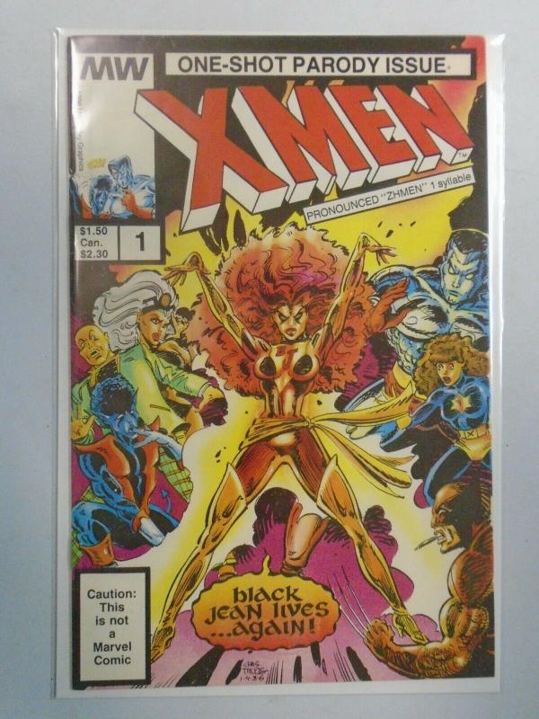 One Shot Parody Issue XMen #1 7.0 FN VF (1986 Miller)