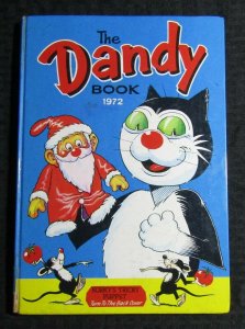 1972 THE DANDY BOOK Korkys Tricky Puppet VG+ 4.5 DC Thomson UK Hardcover