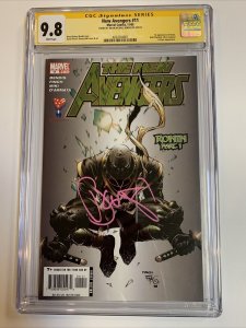 New Avengers (2005) # 27  (CGC SS 9.8 WP) Signed Michael Bendis | 1st App Ronin