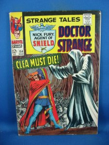 STRANGE TALES 154 VG F STERANKO 1966